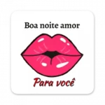 Logo of Bom dia e boa noite stickers android Application 