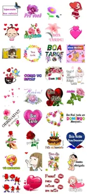 Bom dia e boa noite stickers android App screenshot 1